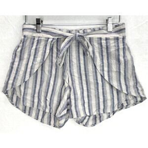 Patagonia Women's Garden Island Shorts Faux Wrap Stripes Size Small